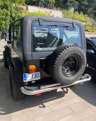 Jeep Wrangler cena 49500 przebieg: 166000, rok produkcji 1991 z Góra małe 191